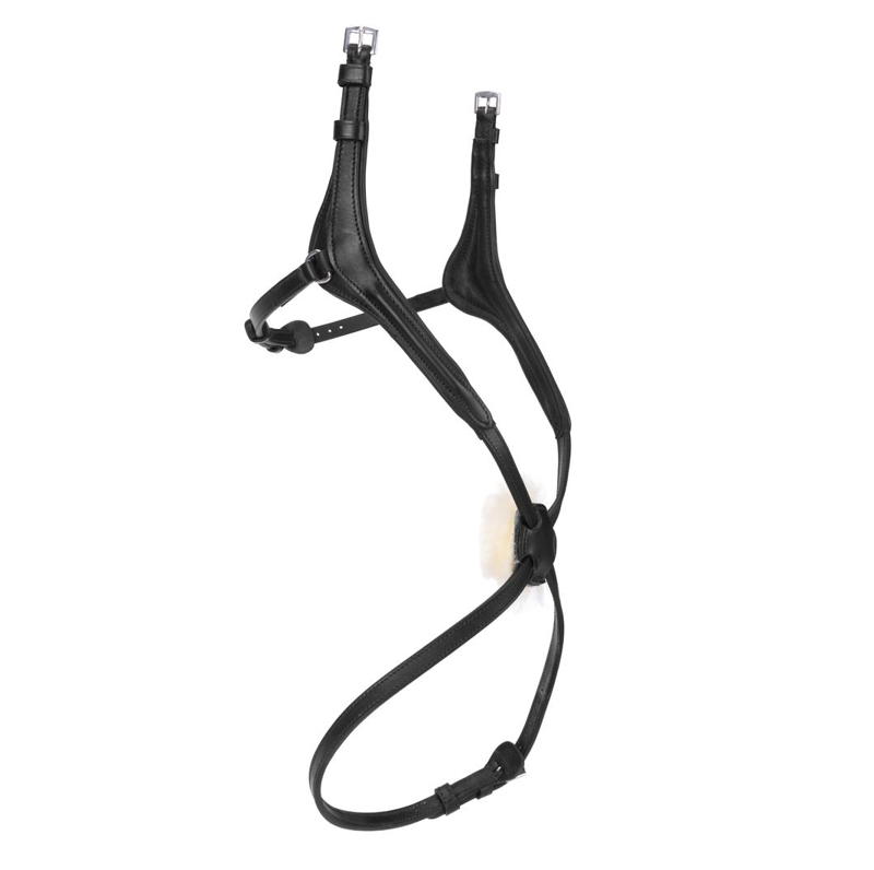 Shires Velociti LUSSO Elite Grackle Noseband - Black