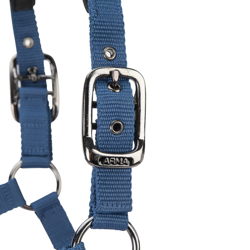 Shires ARMA Pro Padded Headcollar - Navy-1