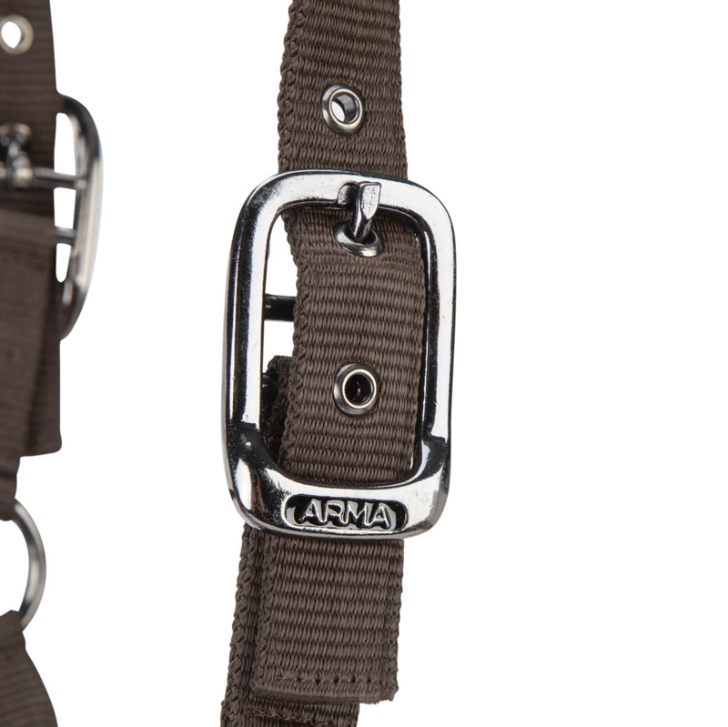 Shires ARMA Pro Padded Headcollar - Brown-1