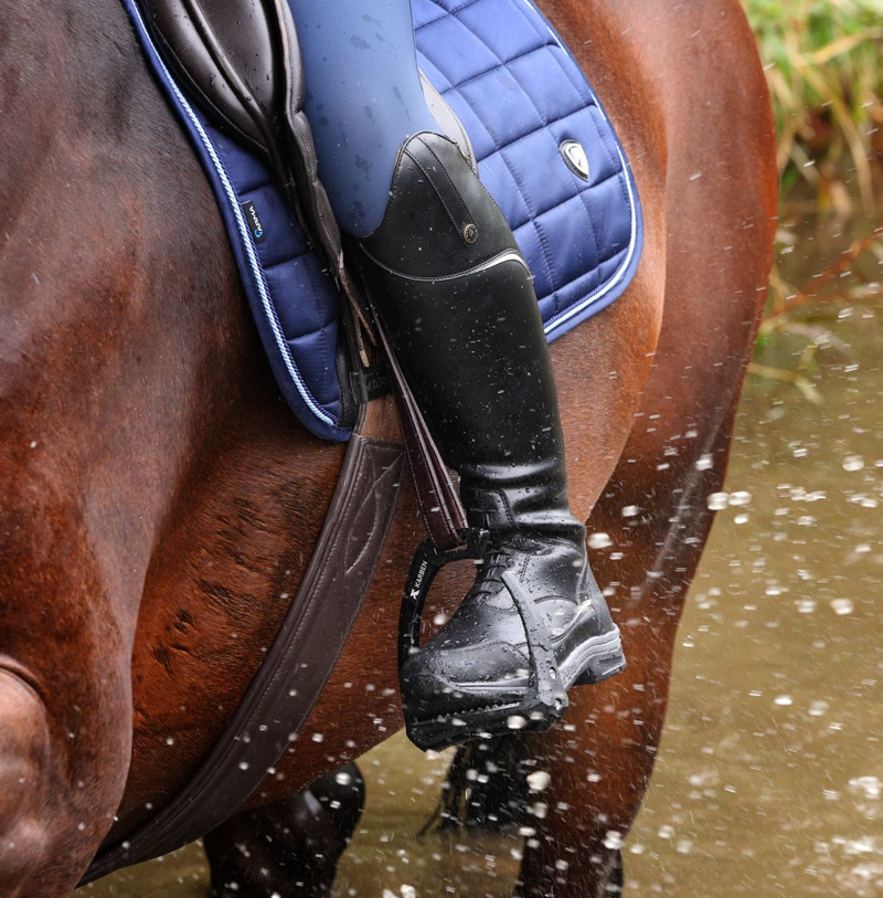 Shires Moretta Azzurra XGRIP Long Riding Boots - Black-2