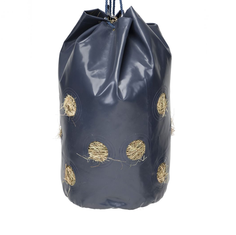 Shires FreeGraze Durable PVC Hay Bag - Navy