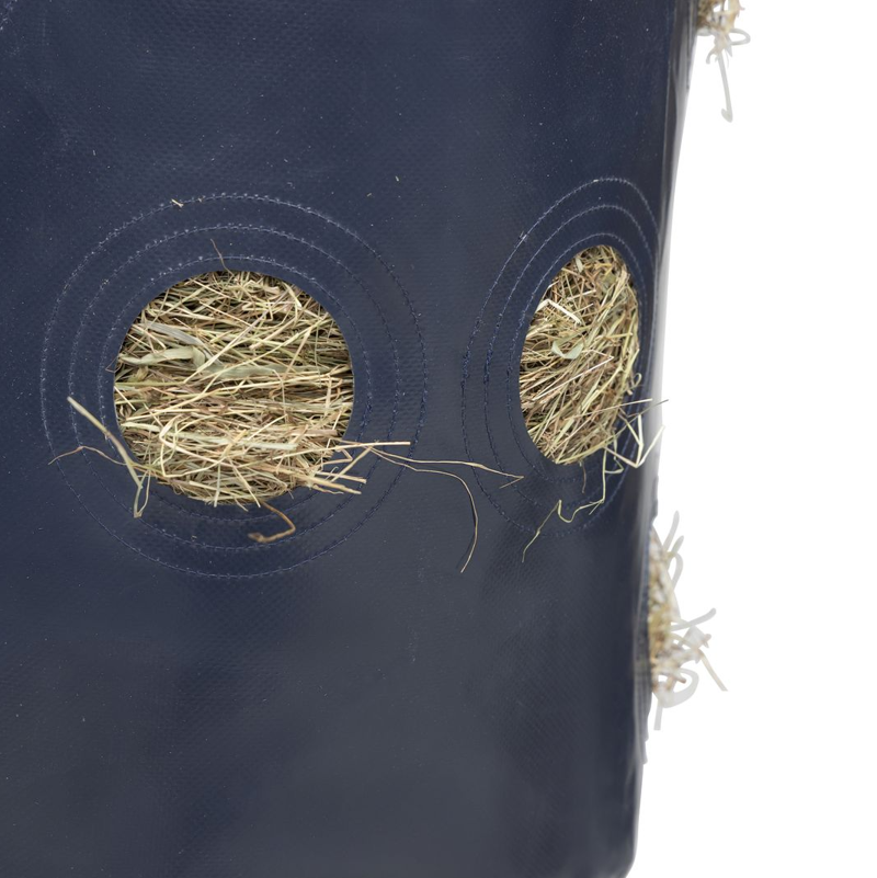 Shires FreeGraze Durable PVC Hay Bag - Navy-1