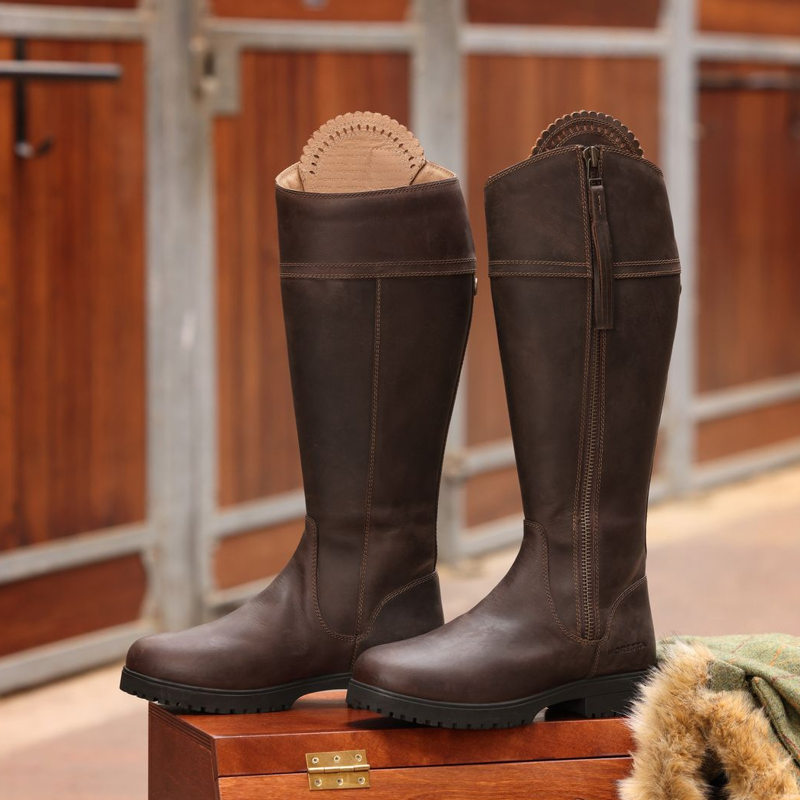Shires Moretta Mirabella Country Boots - Brown-1