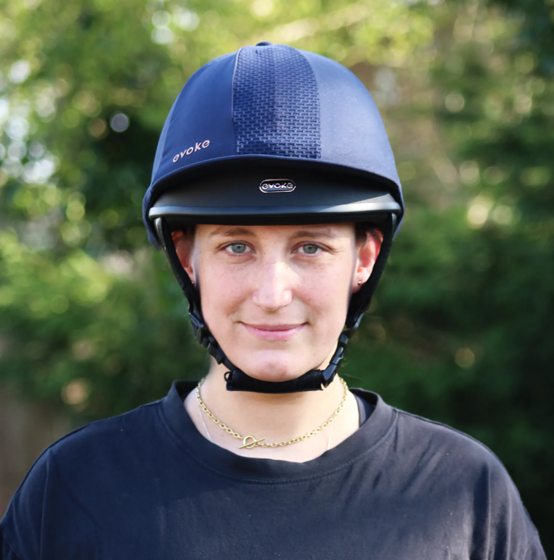 Evoke Vented Hat Silk - Navy-2