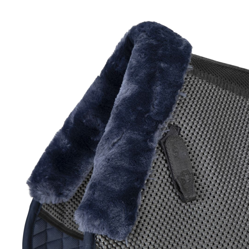 Shires ARMA Soft Grip Jump Saddlecloth - Navy-1