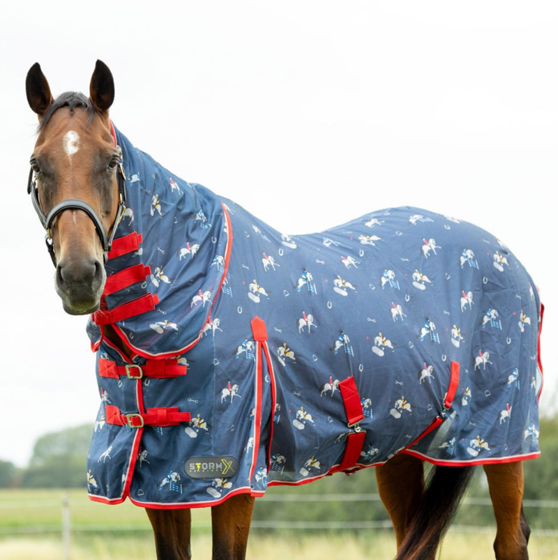 StormX Original Competition Ready Combi Fly Rug - Navy