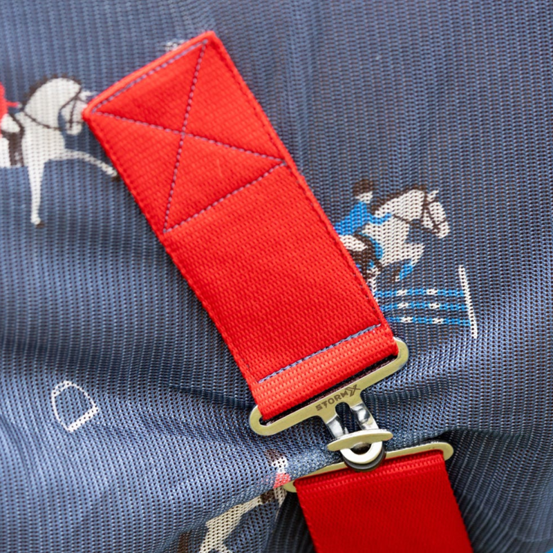 StormX Original Competition Ready Combi Fly Rug - Navy-2