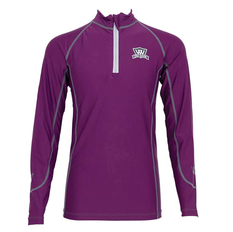Woof Wear Children's Pro Performance Base Layer - Damson