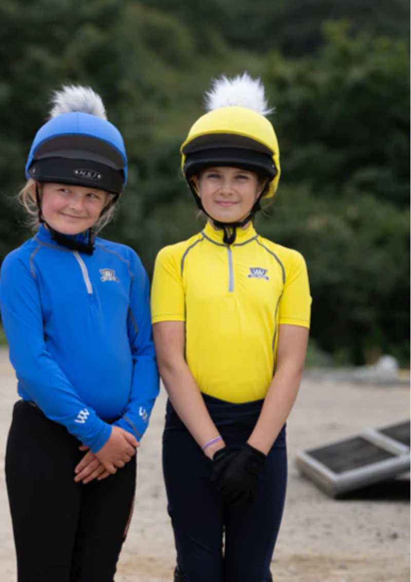 Woof Wear Children's Short Sleeve Base Layer - Sunshine Yellow-1