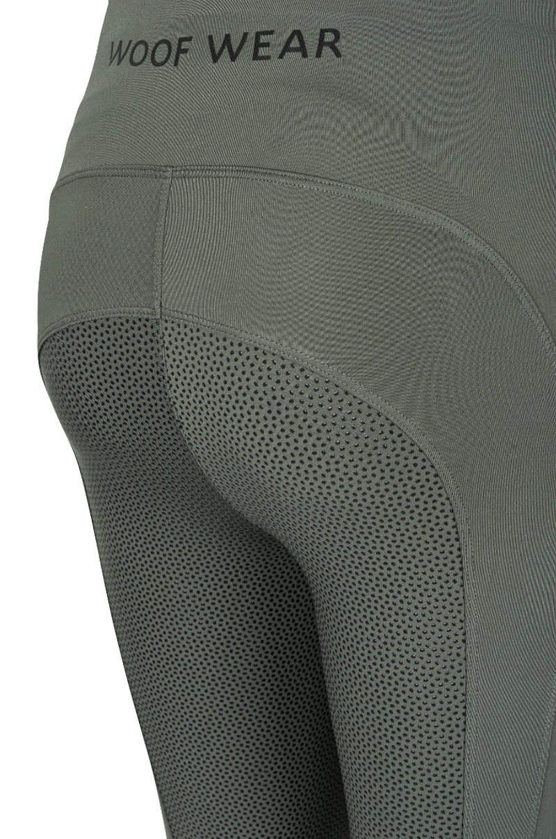 Woof Wear Original Women's Full Seat Riding Tights - Sage-2