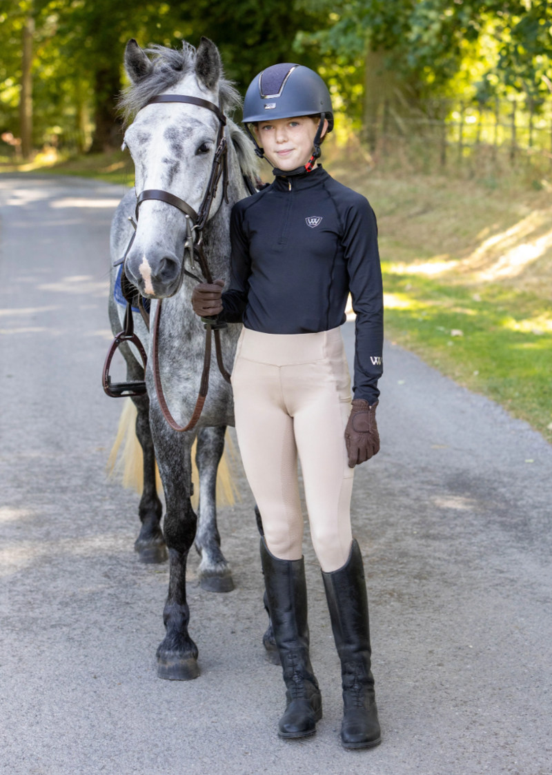 Woof Wear Children's Pro Tights - Stone-2