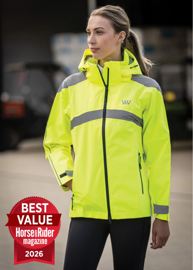 Woof Wear All Season Riding Jacket - Hi Vis Yellow