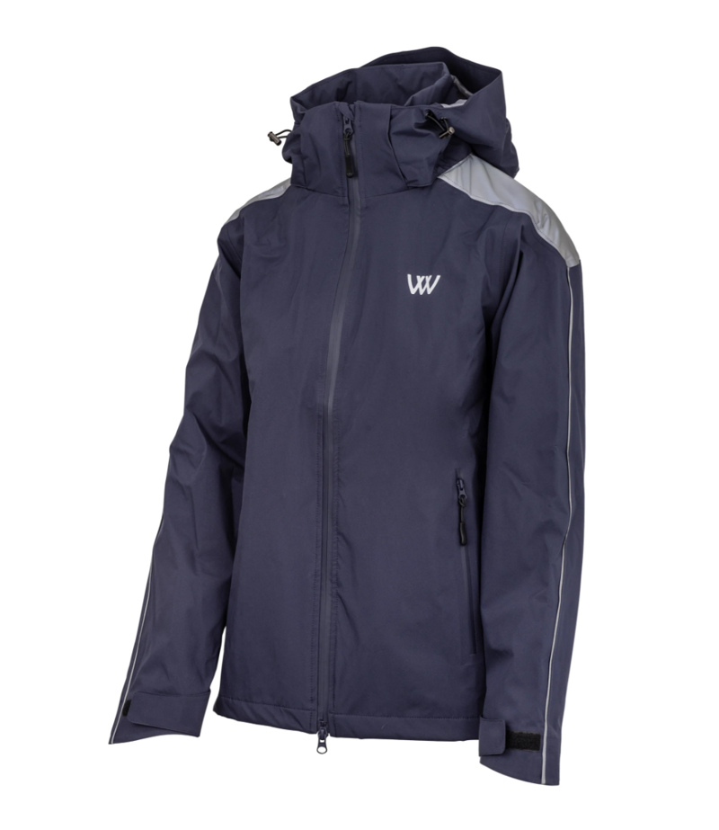 Woof Wear All Season Waterproof Riding Jacket - Navy