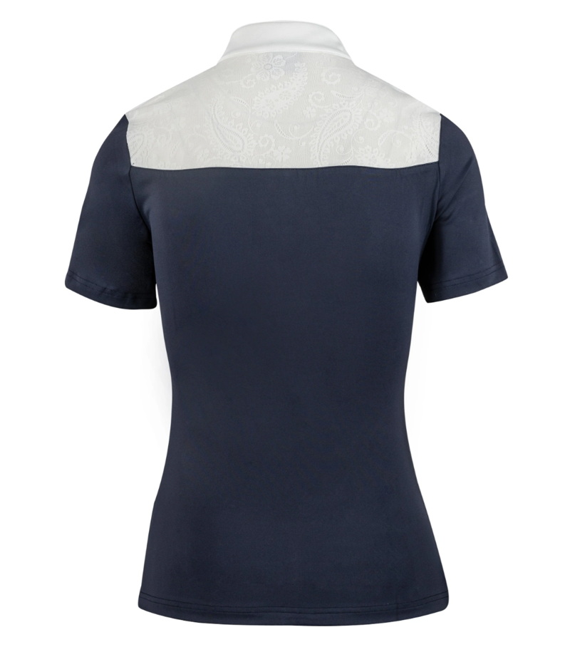 Woof Wear Vision Women's Competition Shirt - Navy White-1