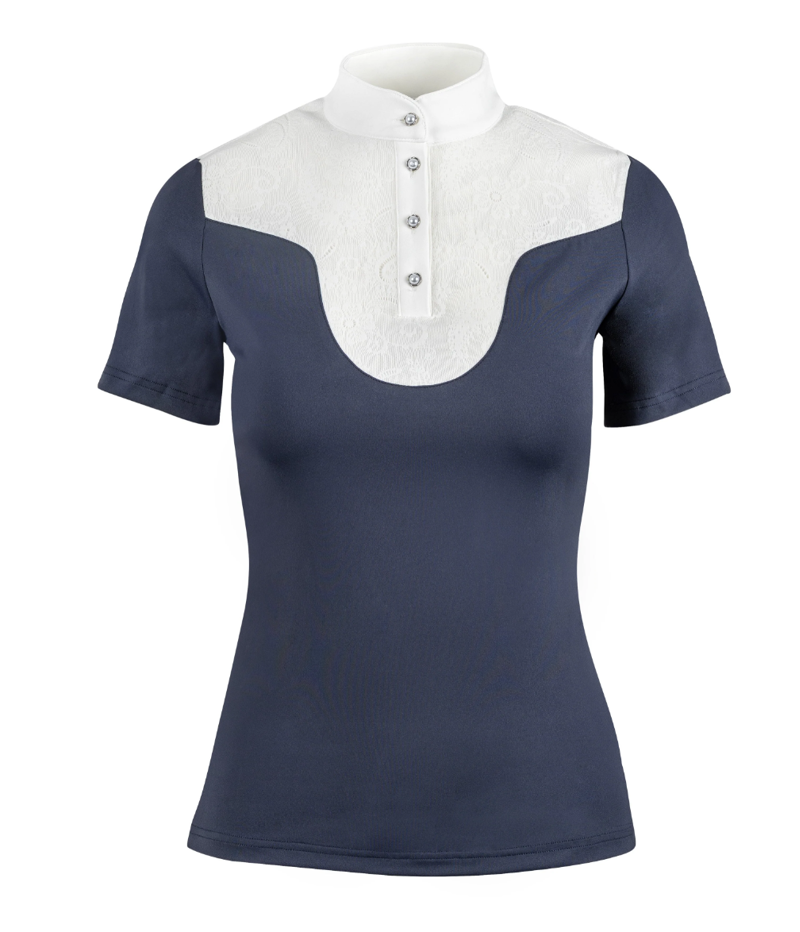 Woof Wear Vision Women's Competition Shirt - Navy White