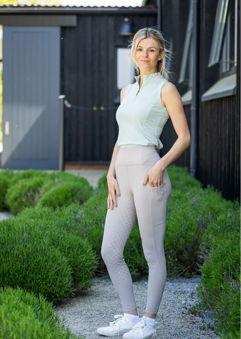 Woof Wear Original Women's Lite Riding Tights - Stone-3