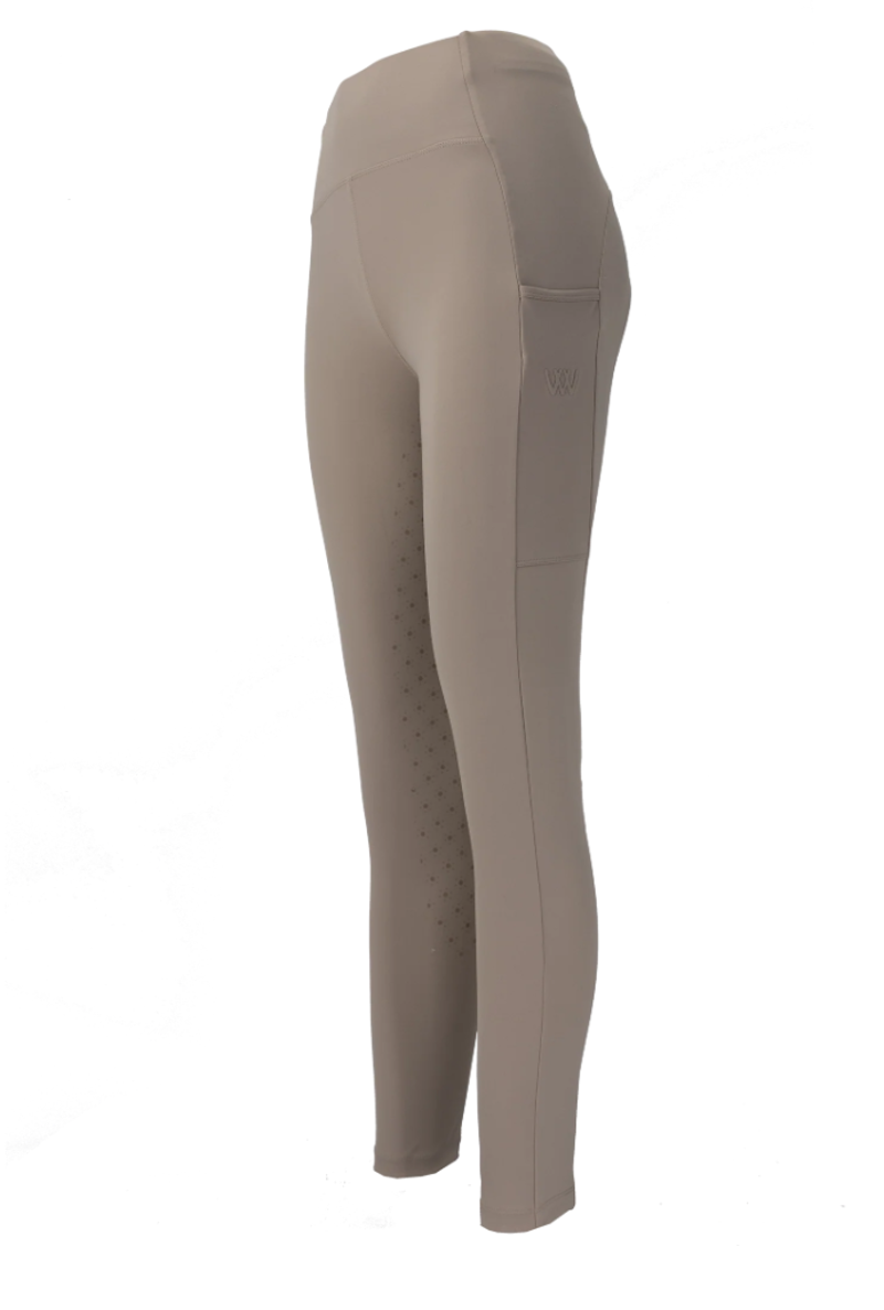 Woof Wear Original Women's Lite Riding Tights - Stone
