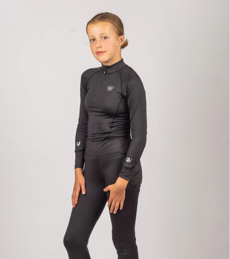 Woof Wear Children's Tech Base Layer - Black-2