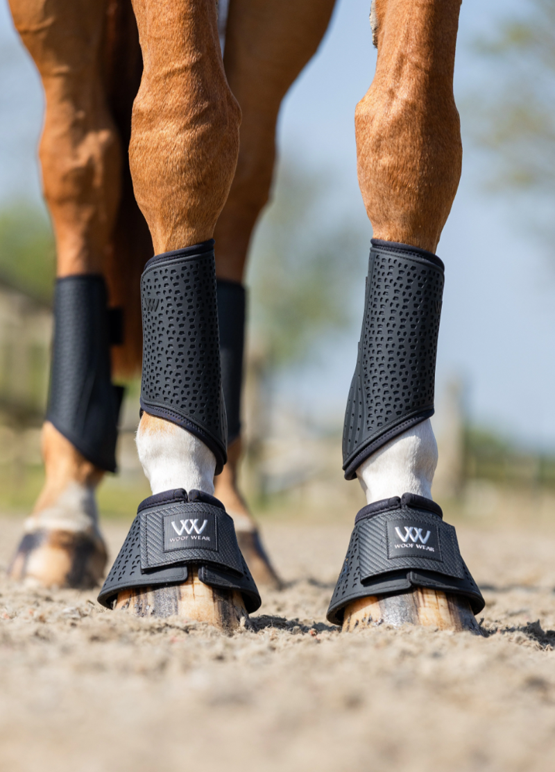 Woof Wear iVent Hybrid Brushing Boot  - Black-2