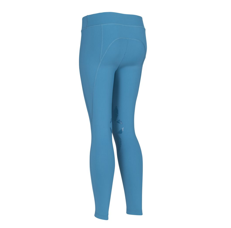 Shires Aubrion React Rhythm Children's Riding Tights - Kingfisher-1