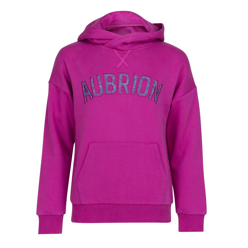 Shires Aubrion React Children's Hoodie - Fuchsia