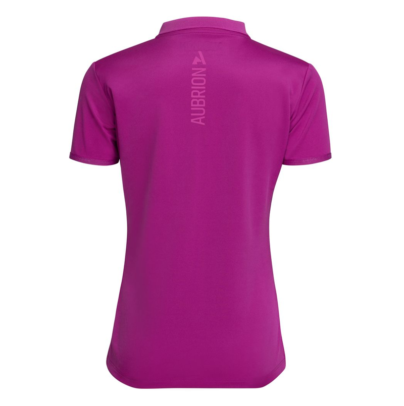 Shires Aubrion React Junior Tech Polo - Fuchsia-1