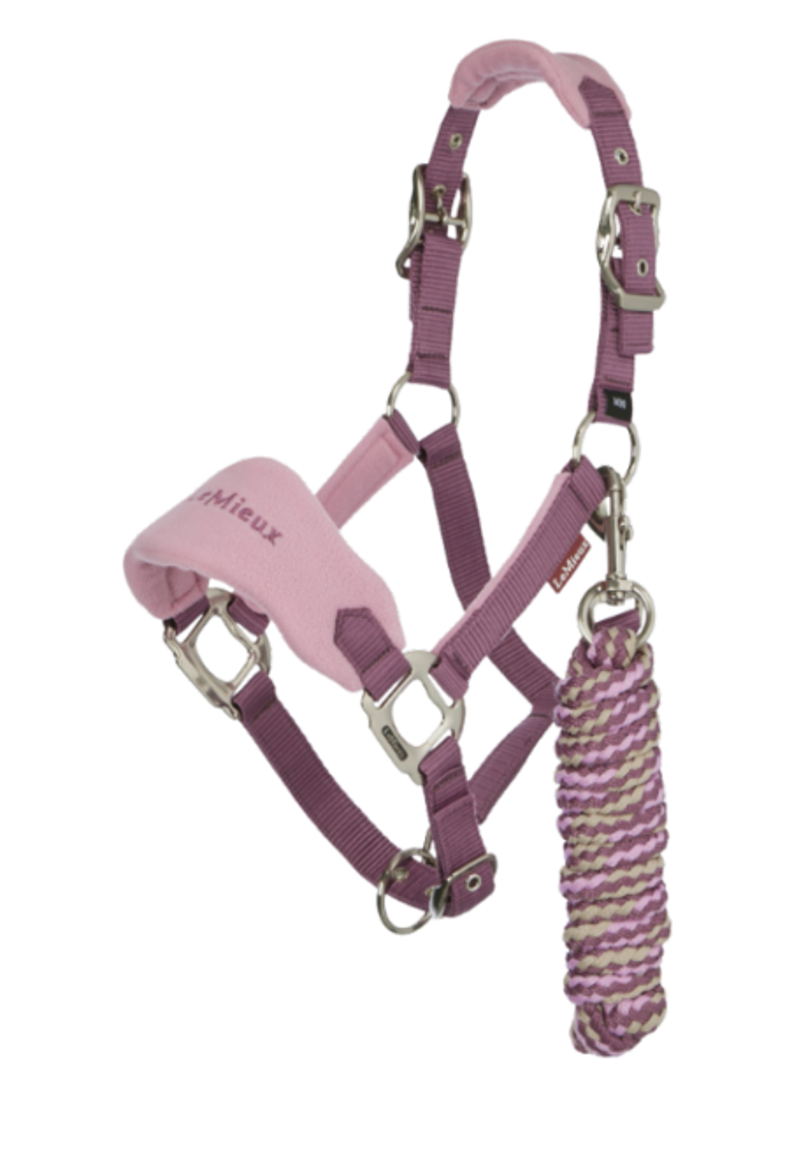 LeMieux Mini Vogue Headcollar and Leadrope - Mallow