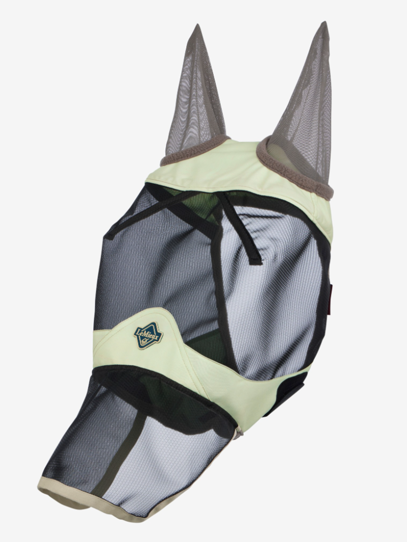 LeMieux Visor-Tek Full Fly Mask - Macaron-2