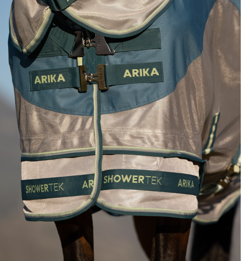 LeMieux Arika Camo Shower-Tek Fly Rug - Jungle-2