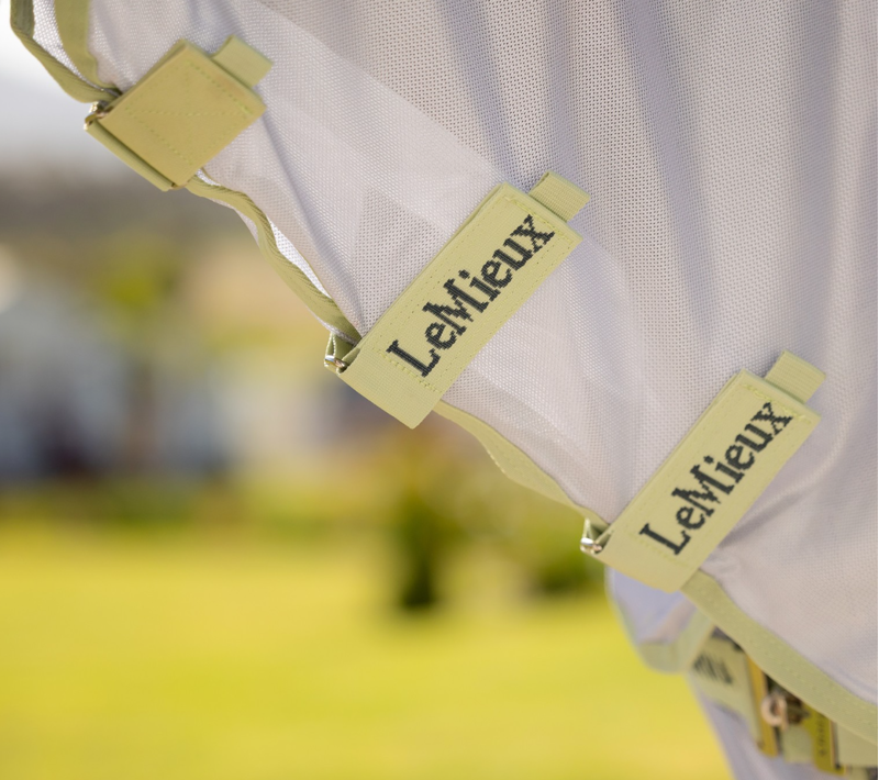 LeMieux Arika Camo-Tek Fly Rug - Macaron-2