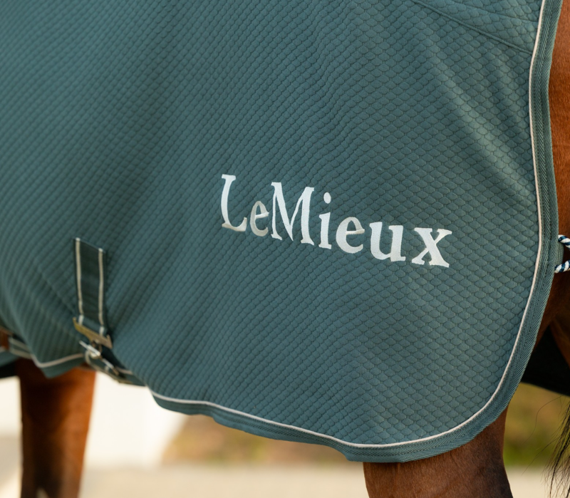 LeMieux Kudos Bamboo Cooler Rug - Jungle-2