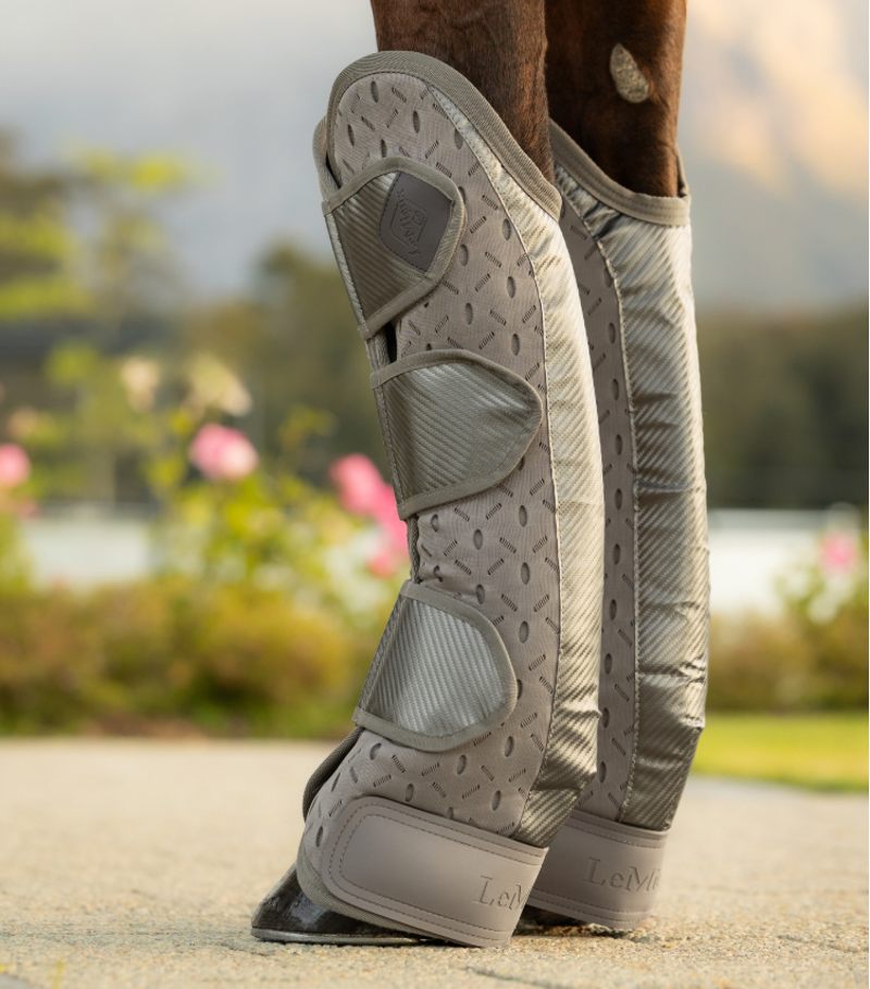 LeMieux Kudos 3D Mesh Travel Boots - Pecan