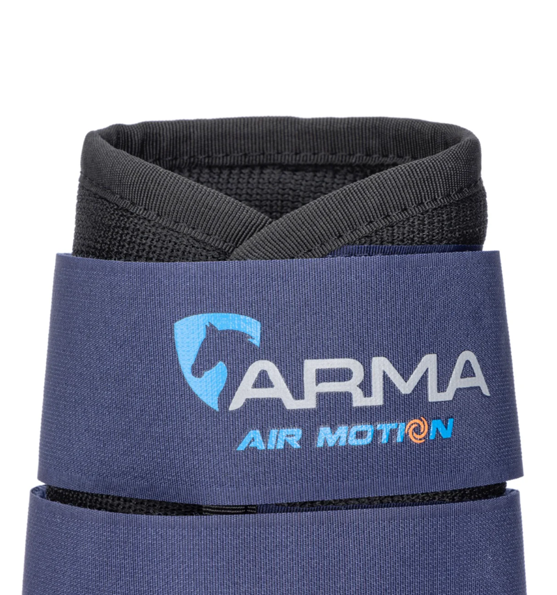 Shires ARMA Air Motion Brushing Boots - Navy-2