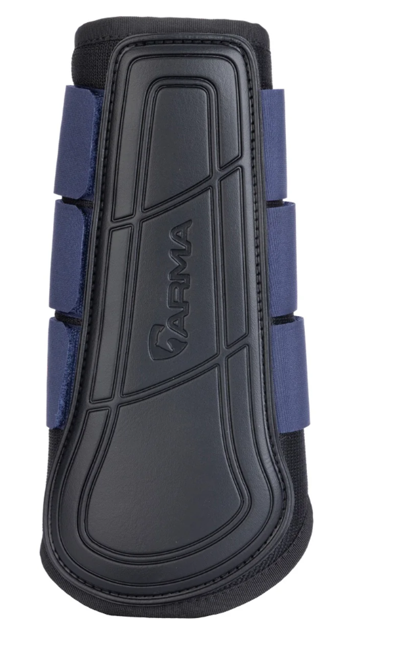Shires ARMA Air Motion Brushing Boots - Navy-1