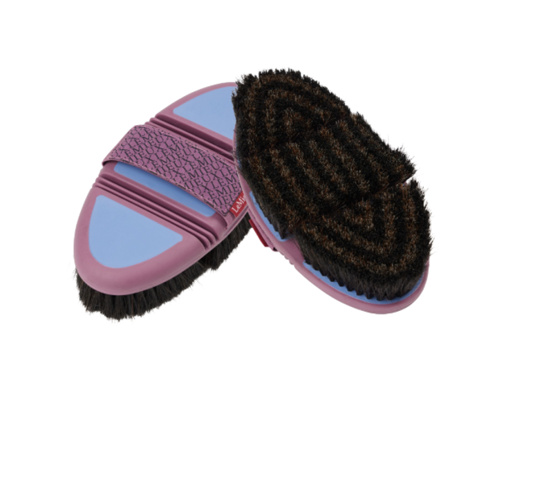 LeMieux Flexi Horse Hair Body Brush - Powder Blue