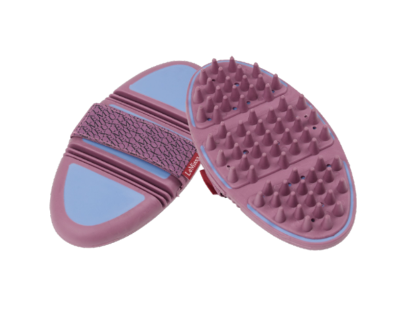 LeMieux Flexi Massage Brush - Powder Blue 