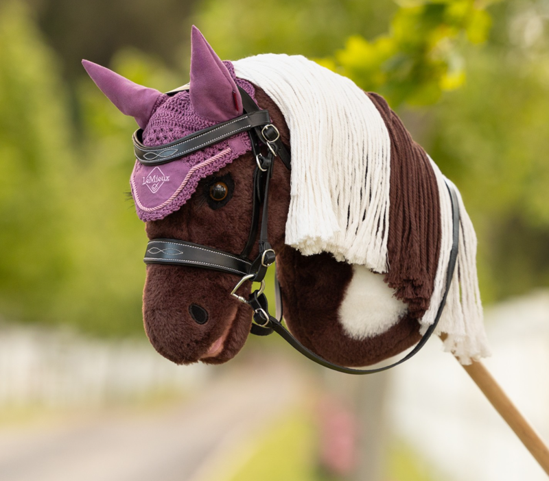 LeMieux Hobby Horse Fly Hood - Mallow -1