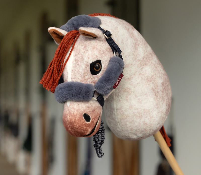 LeMieux Hobby Horse Comfort Headcollar and Leadrope - Navy-1