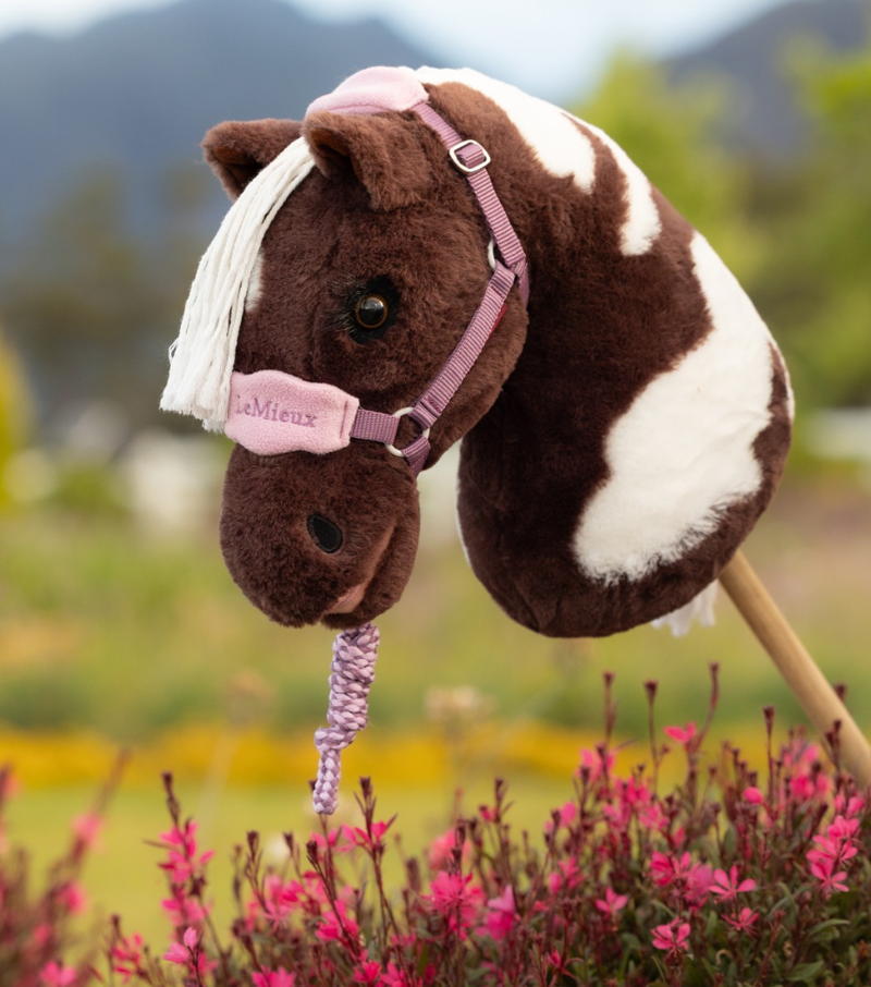 LeMieux Hobby Horse Vogue Headcollar and Leadrope - Mallow -1