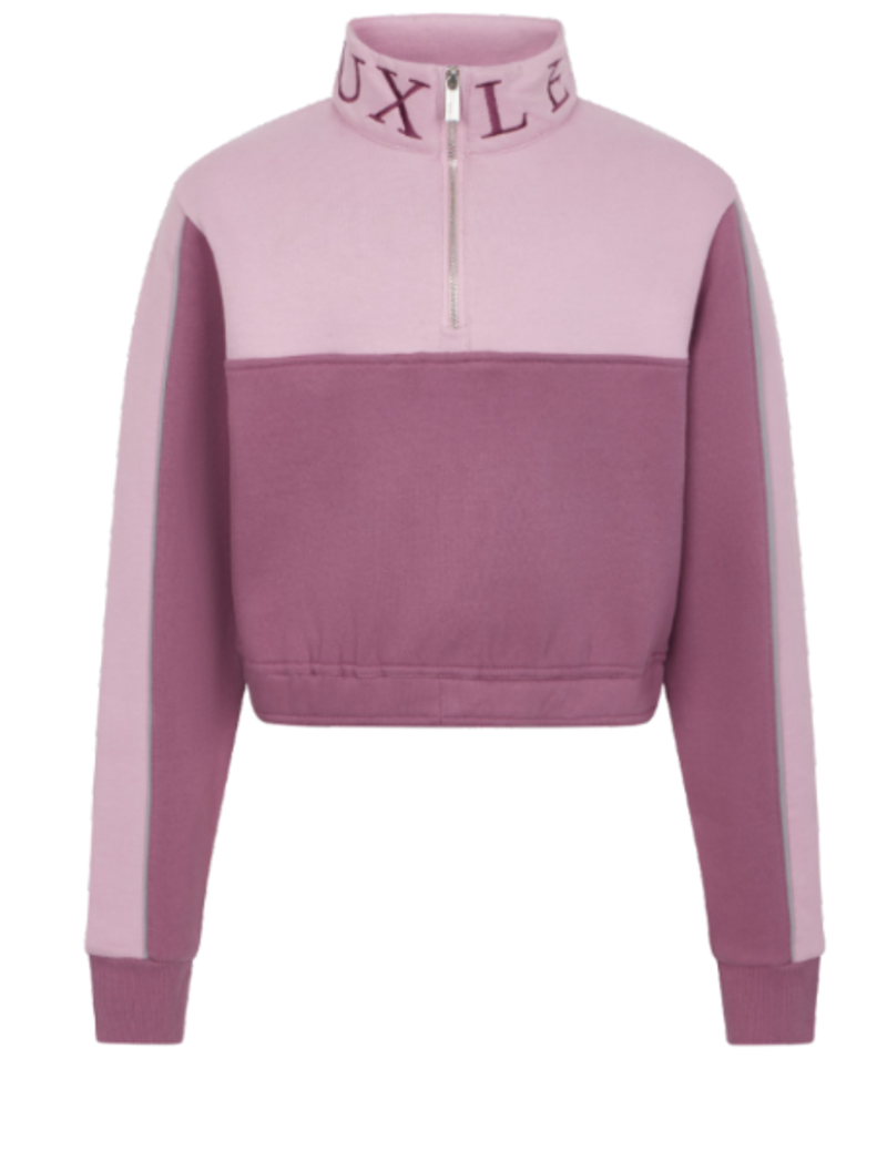 LeMieux Young Rider Cropped Kate Quarter Zip - Mallow