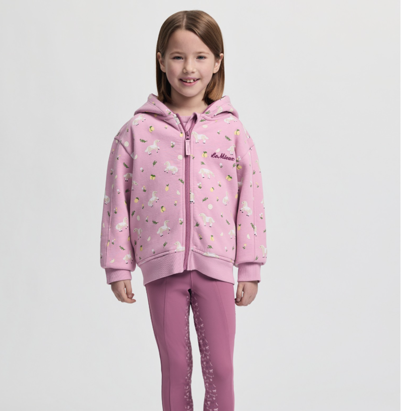 LeMieux Mini Charlie Zip Through - Fondant-1