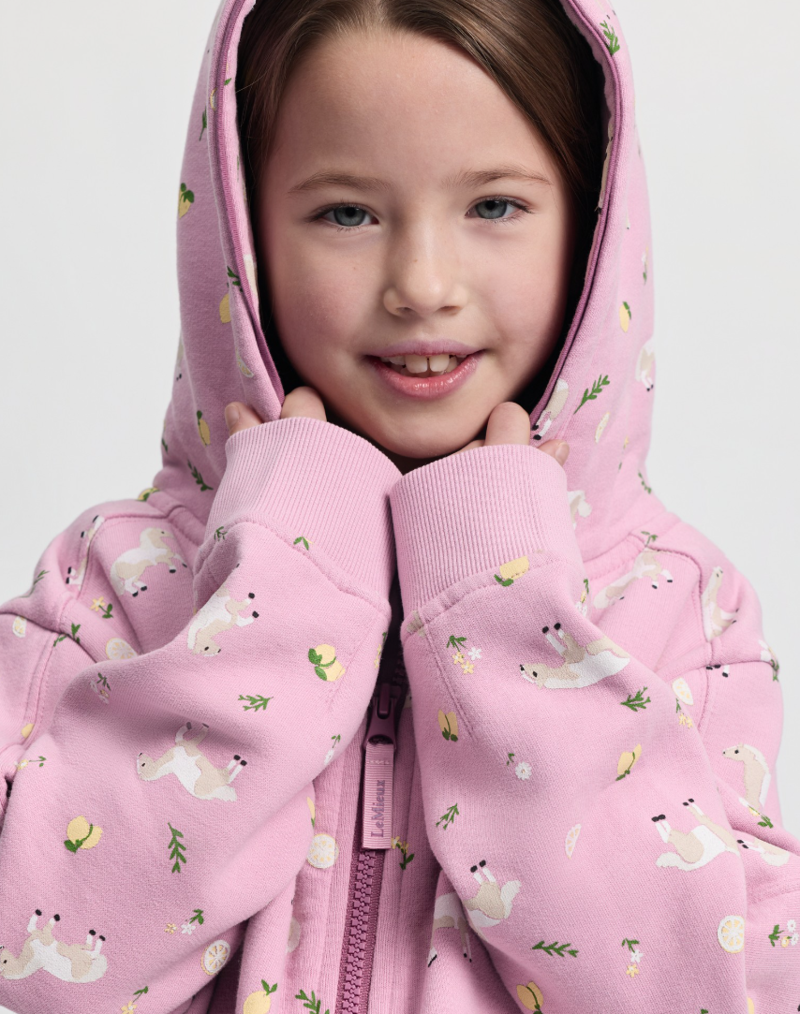 LeMieux Mini Charlie Zip Through - Fondant-2