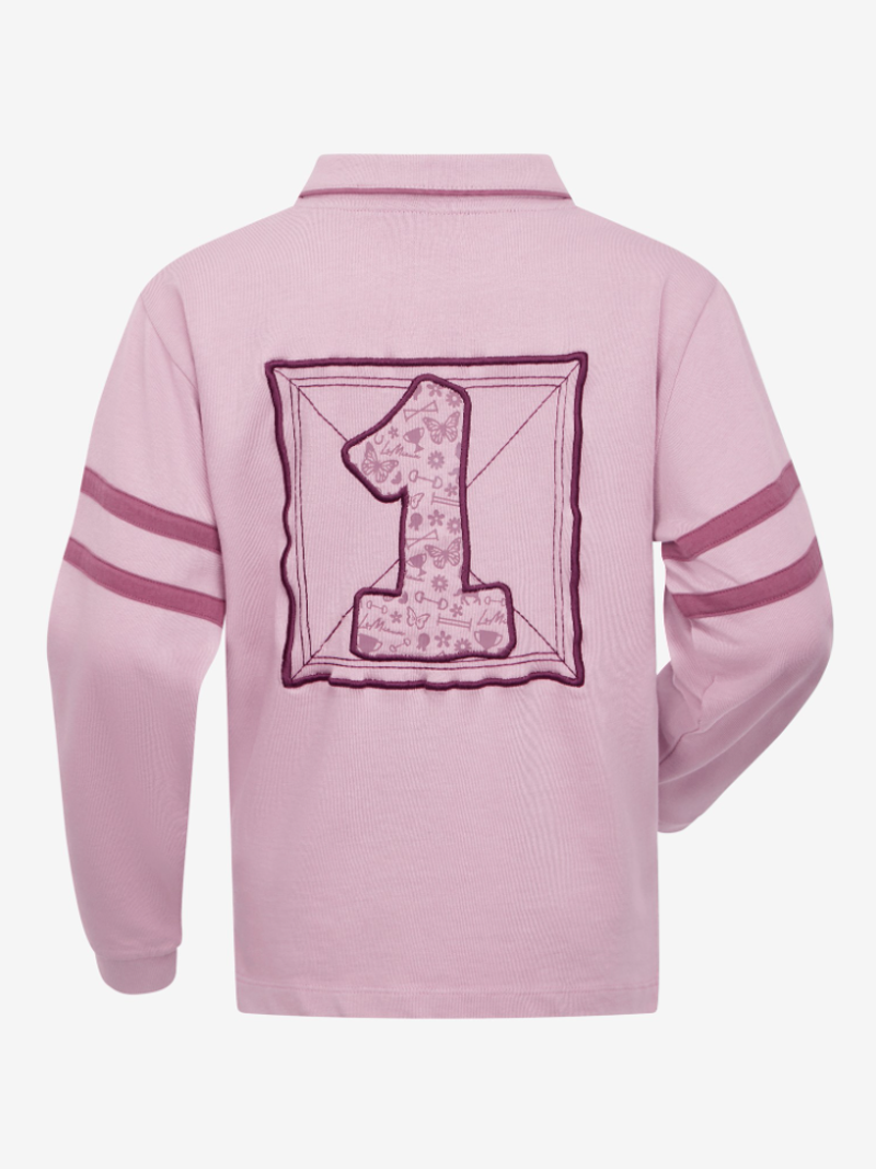 LeMieux Mini Robbie Rugby Shirt - Mallow-1