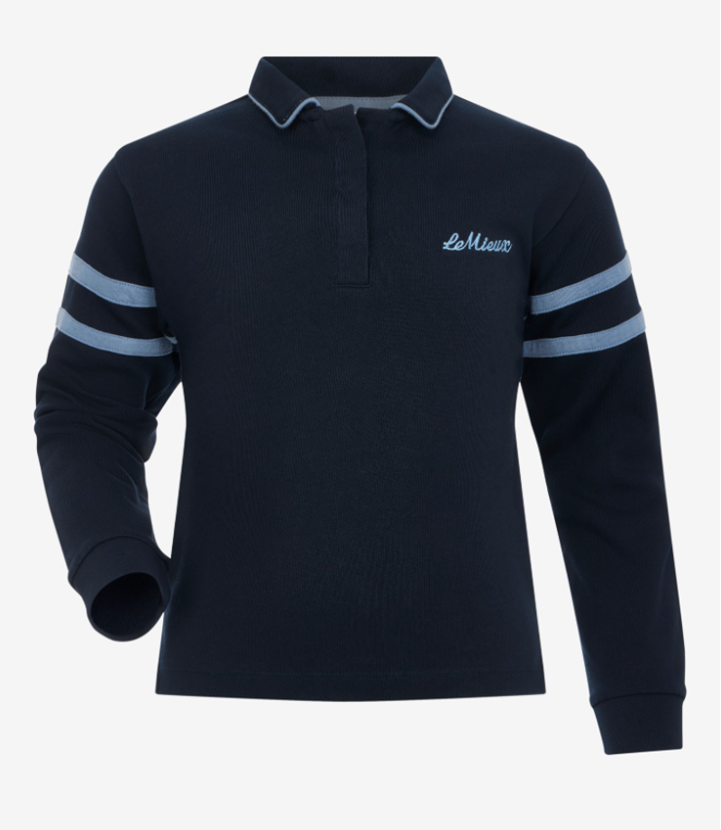LeMieux Mini Robbie Rugby Shirt - Navy