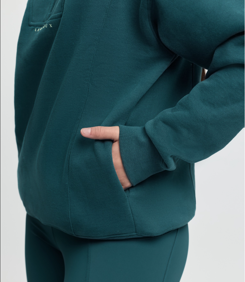 LeMieux Children's Vianne Quarter Zip - Jungle-2