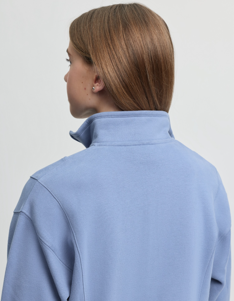 LeMieux Children's Vianne Quarter Zip - Powder Blue-3