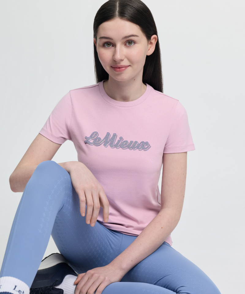 LeMieux Young Rider Arianna T-Shirt - Fondant-1