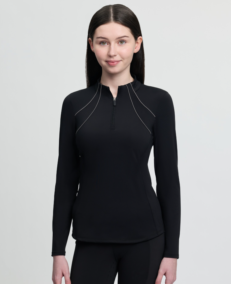 LeMieux Young Rider Airflow Base Layer - Black