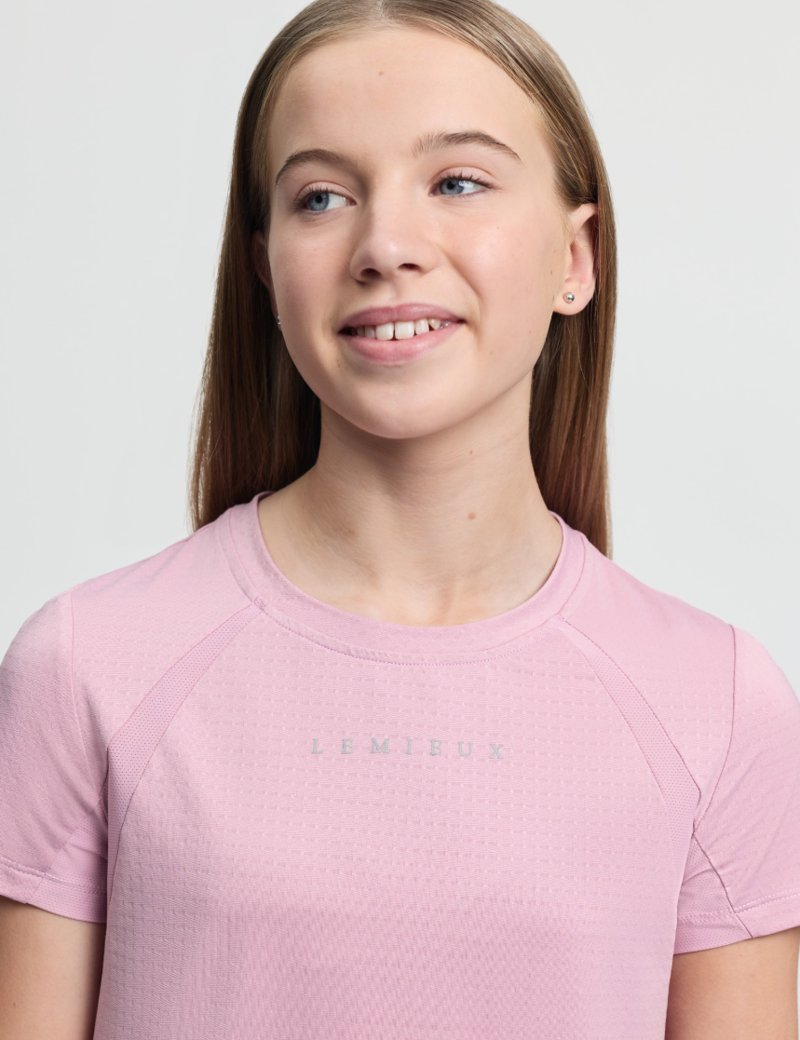 LeMieux Children's Sports T-Shirt - Fondant-1
