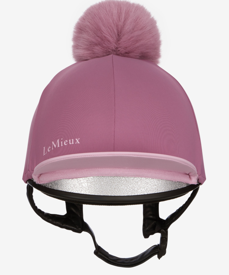 LeMieux Classique Pom Hat Silk - Mallow-1